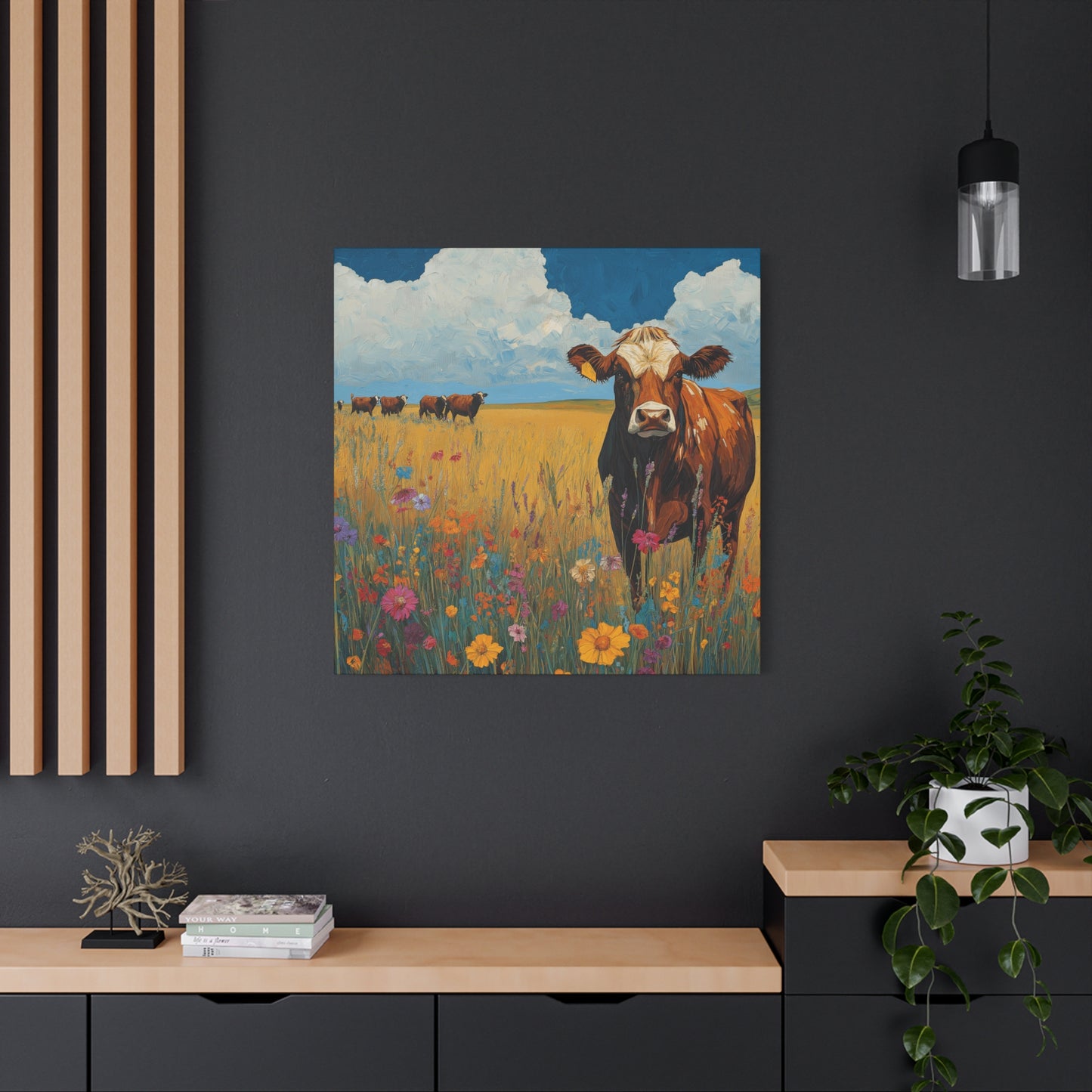 Rustic Cow