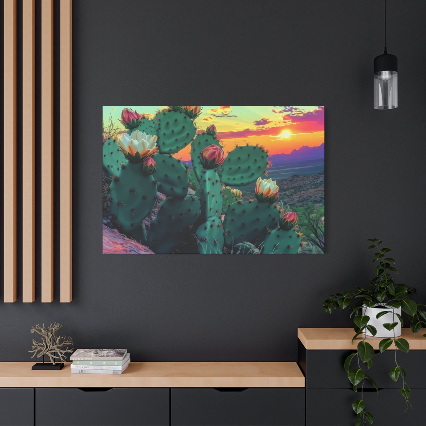 Prickly Pear Blooming Vista 3