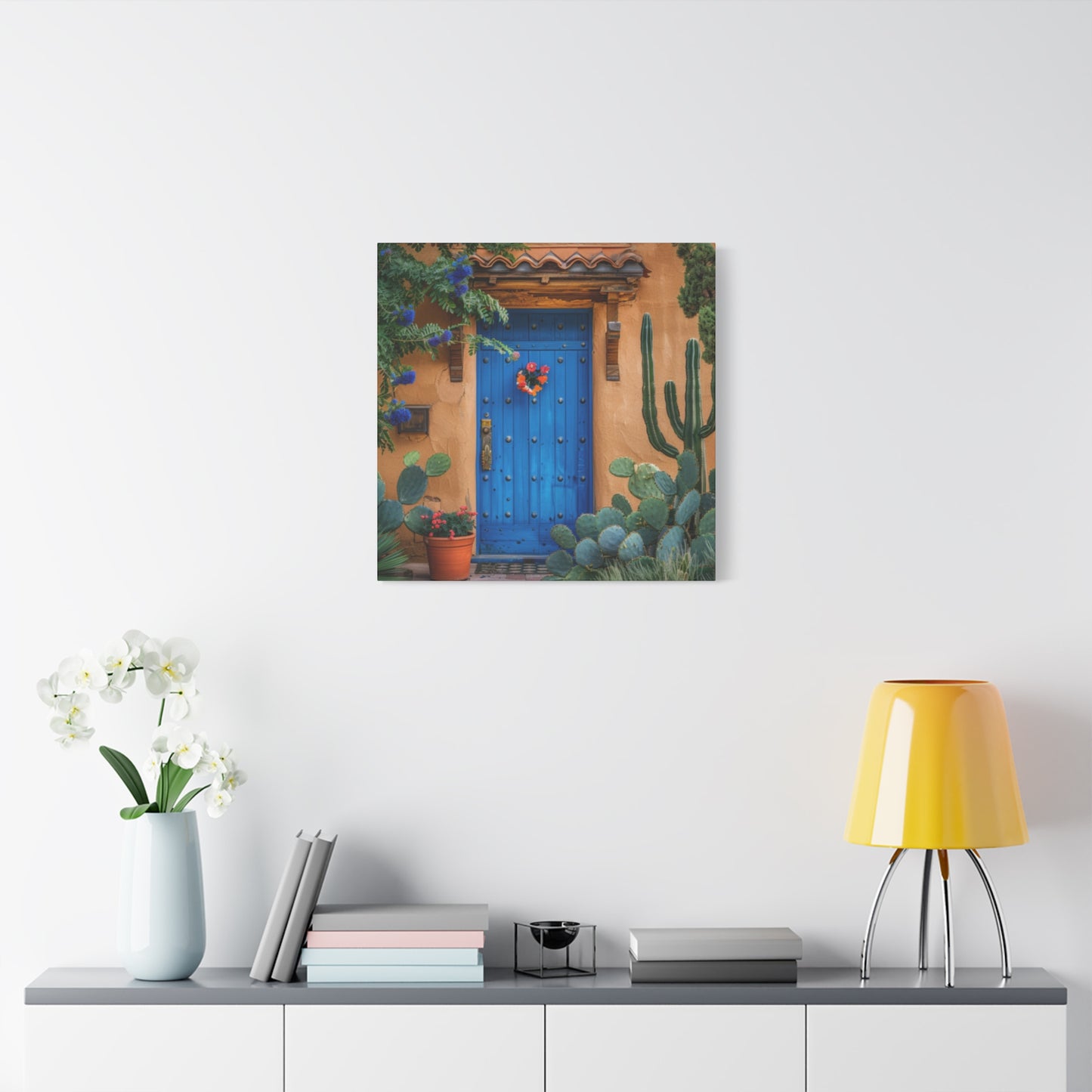 Santa Fe Door Blue