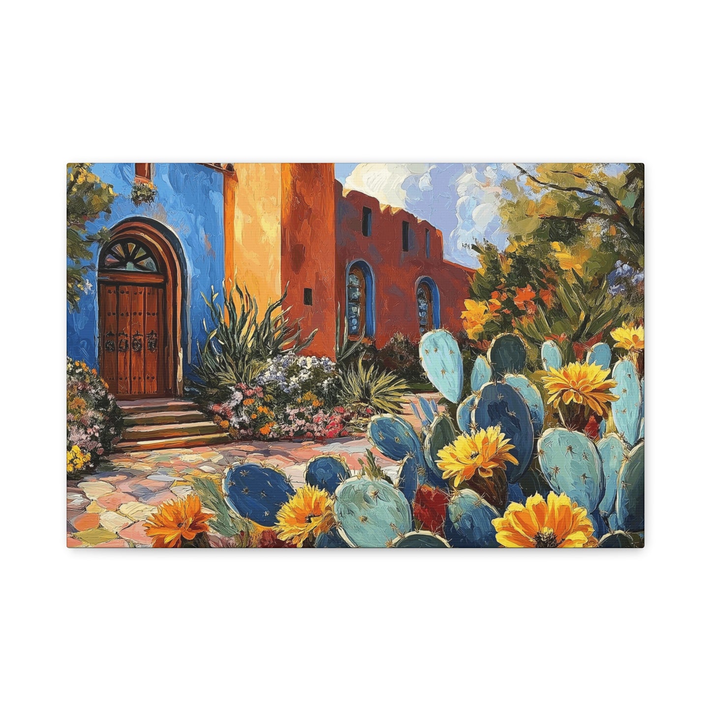 Vibrant Southwestern Village