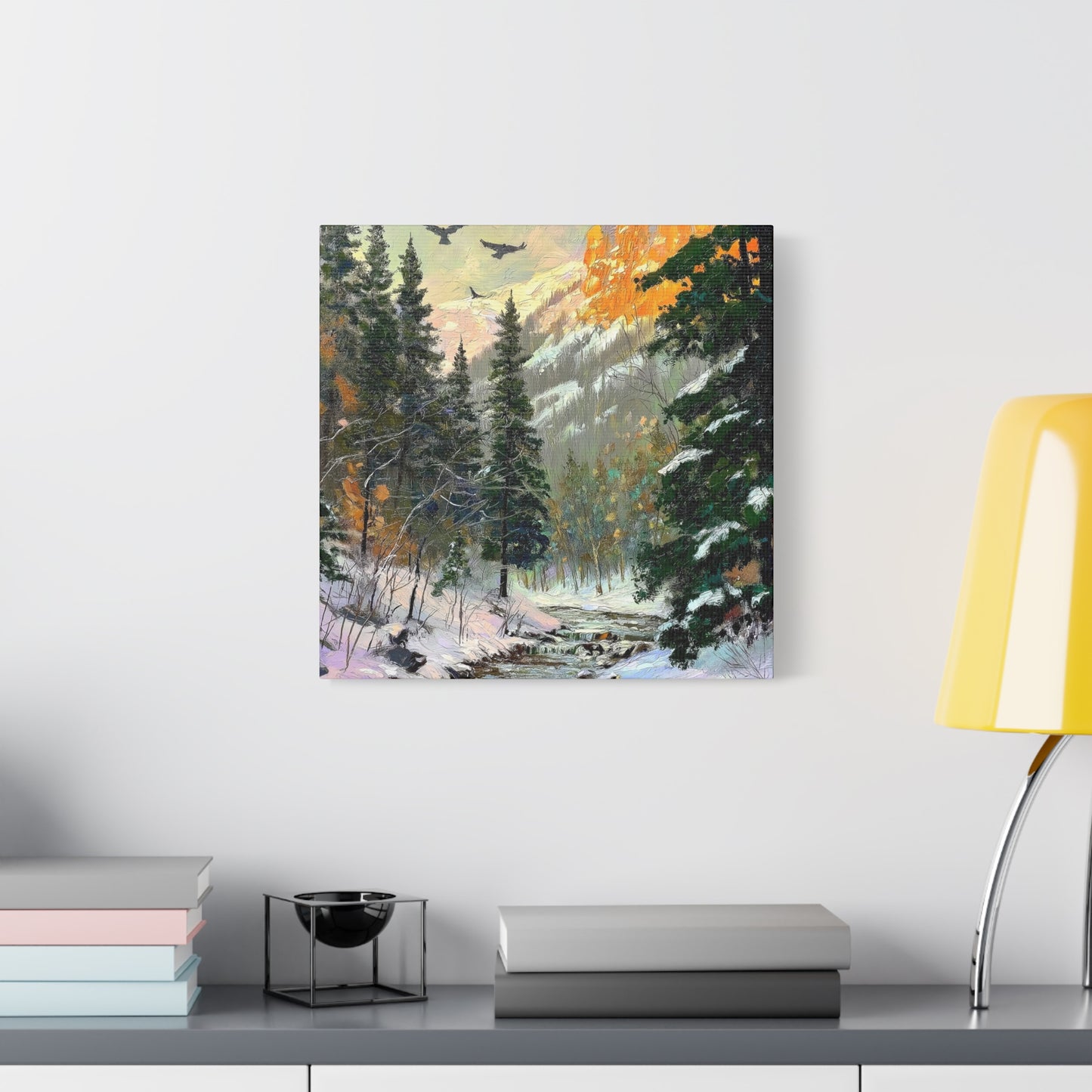 Rockies Winter Creek Seven