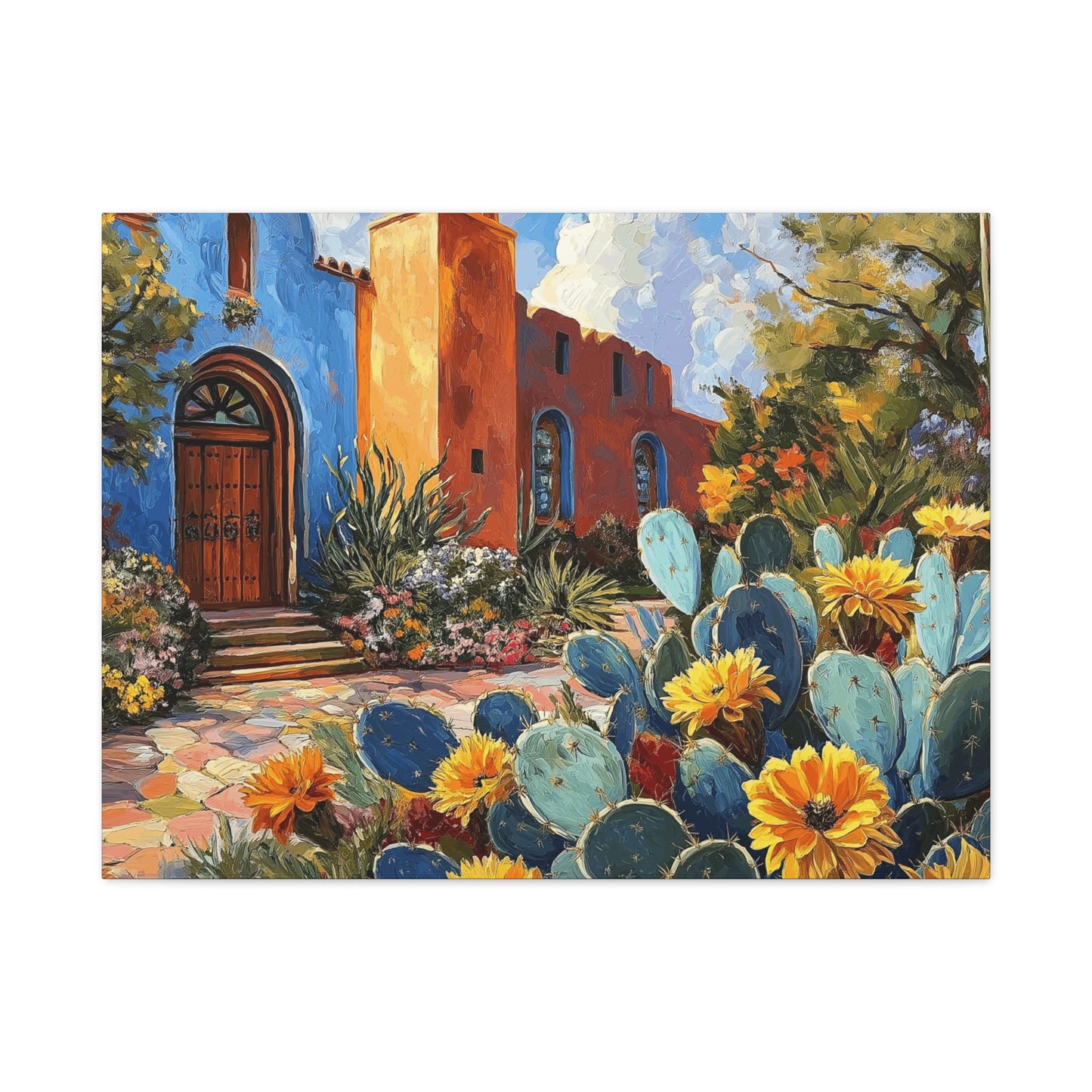 Vibrant Southwestern Village