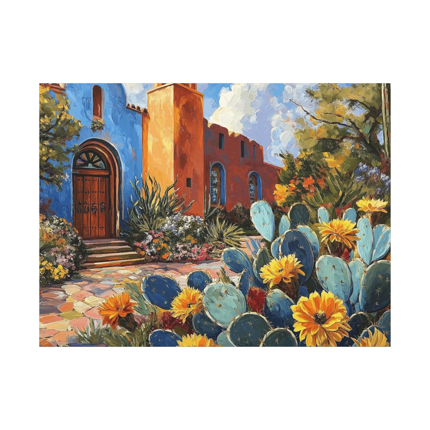Vibrant Southwestern Village