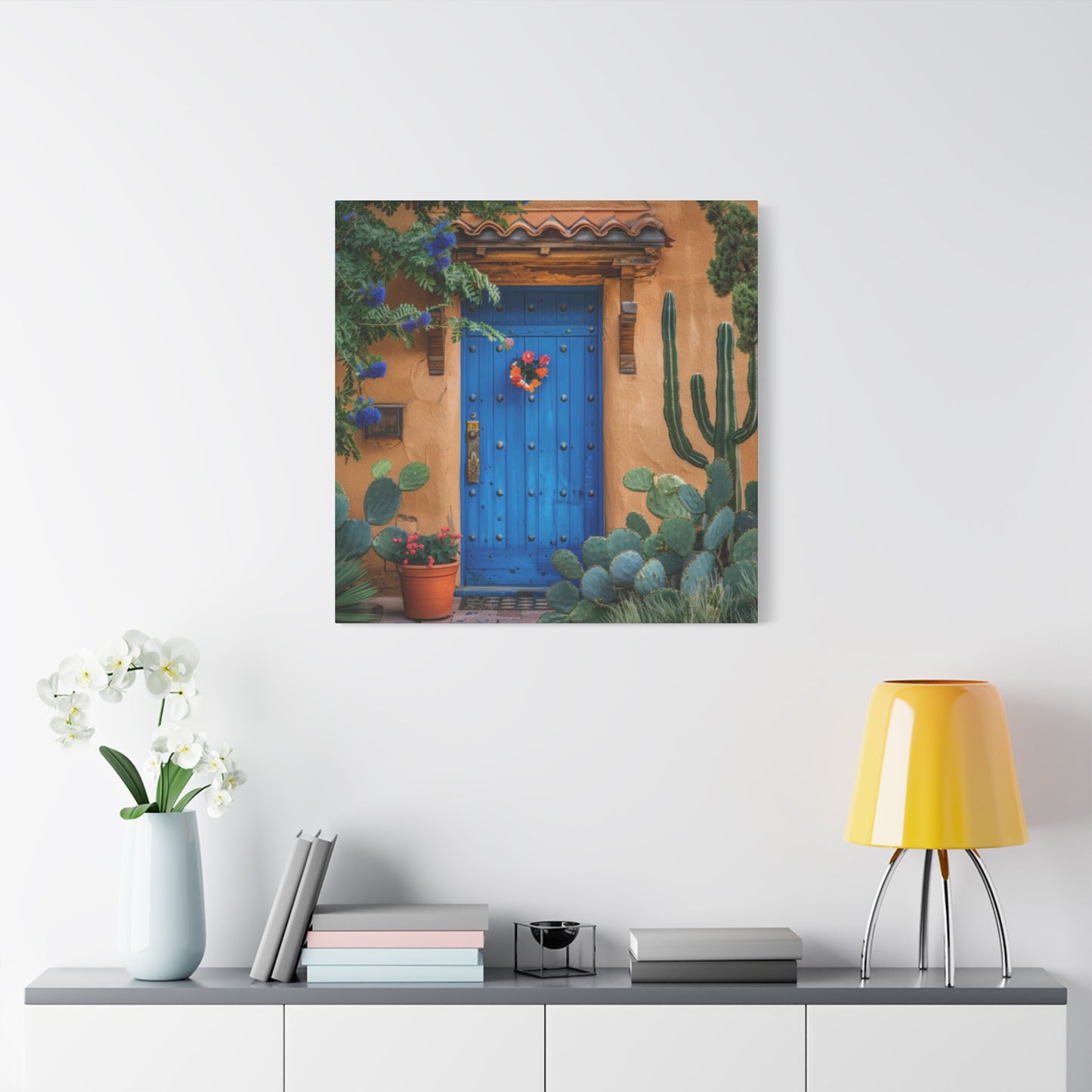 Santa Fe Door Blue