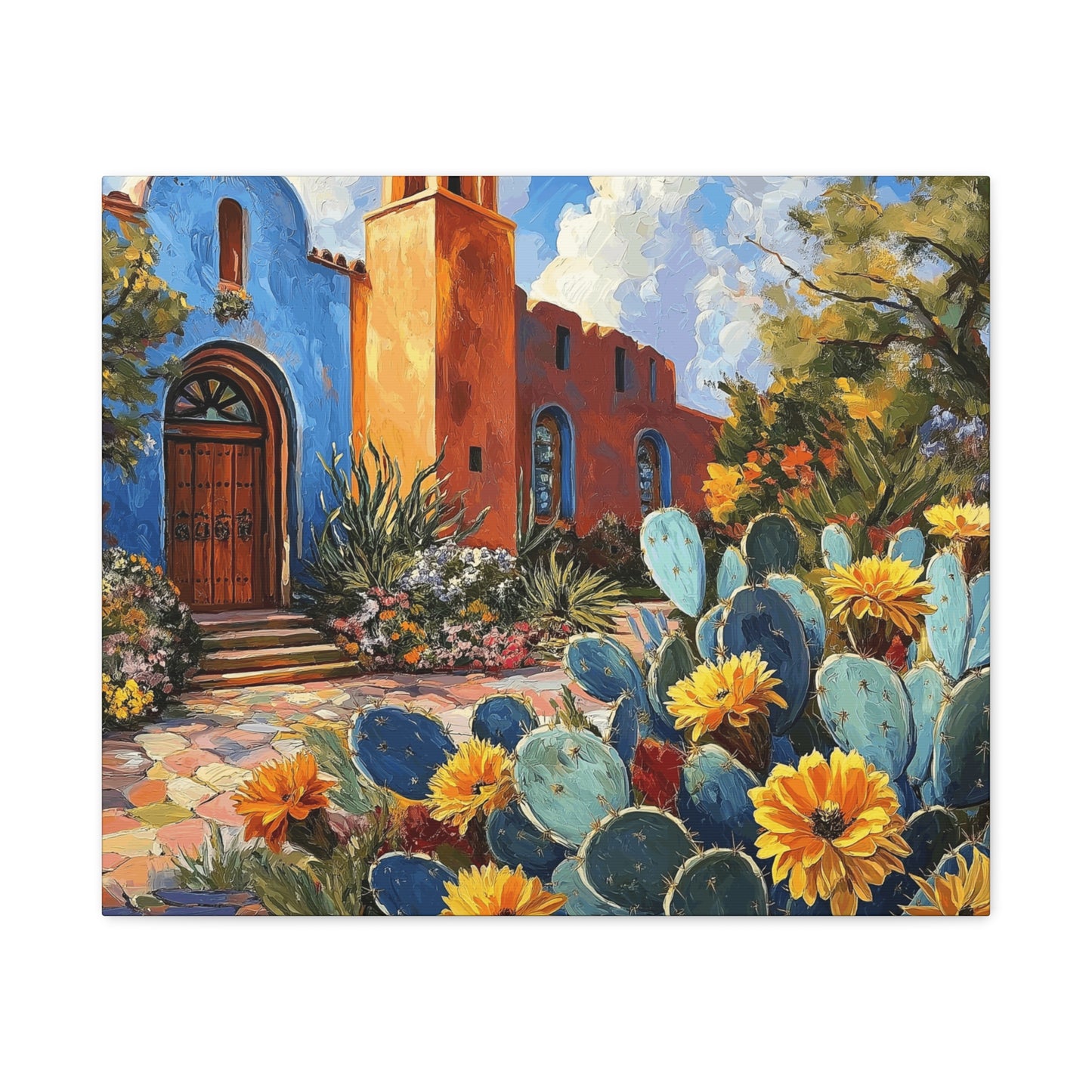 Vibrant Southwestern Village