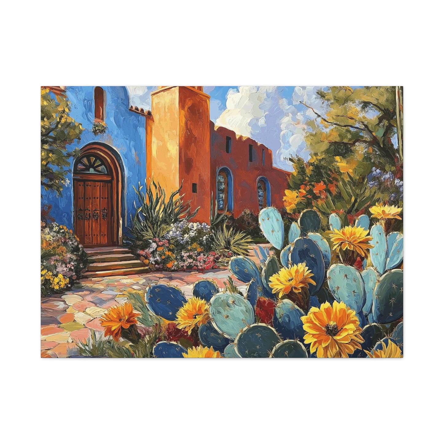 Vibrant Southwestern Village
