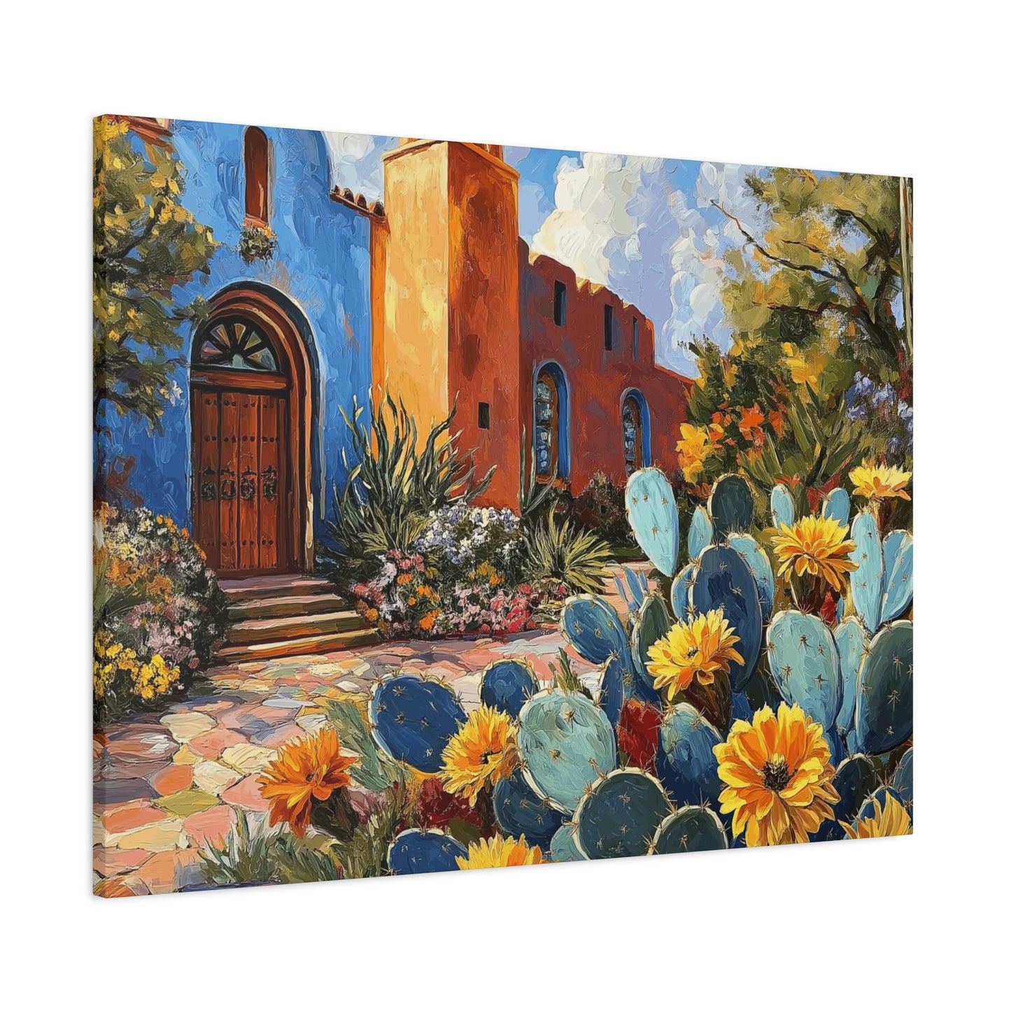 Vibrant Southwestern Village