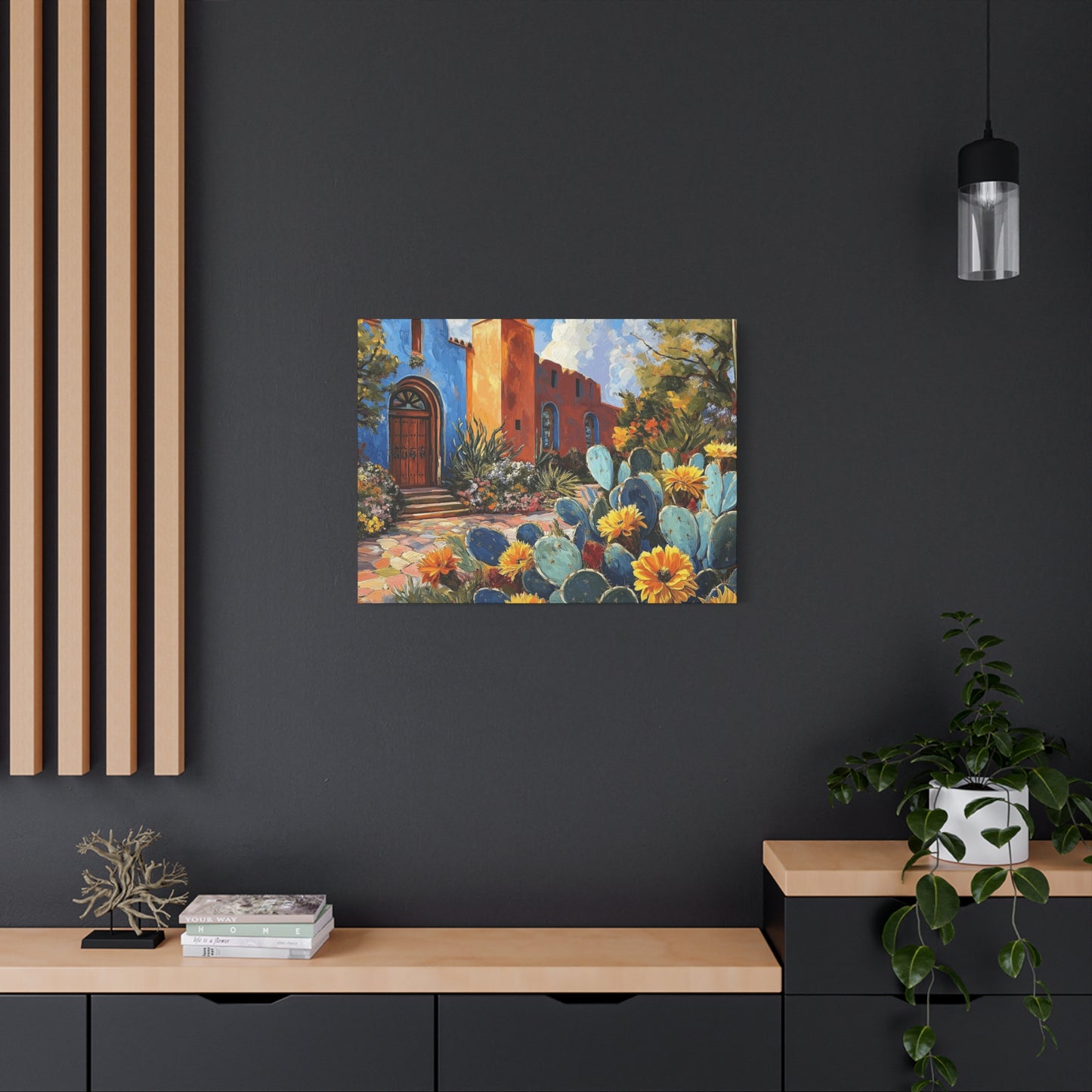 Vibrant Southwestern Village