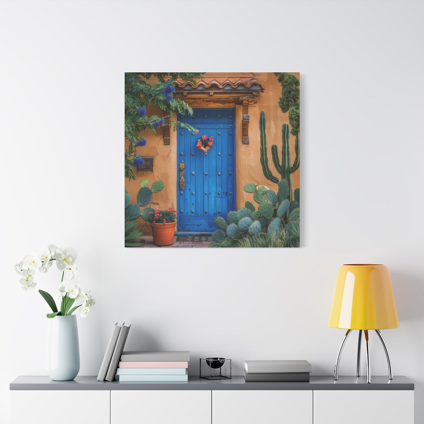 Santa Fe Door Blue