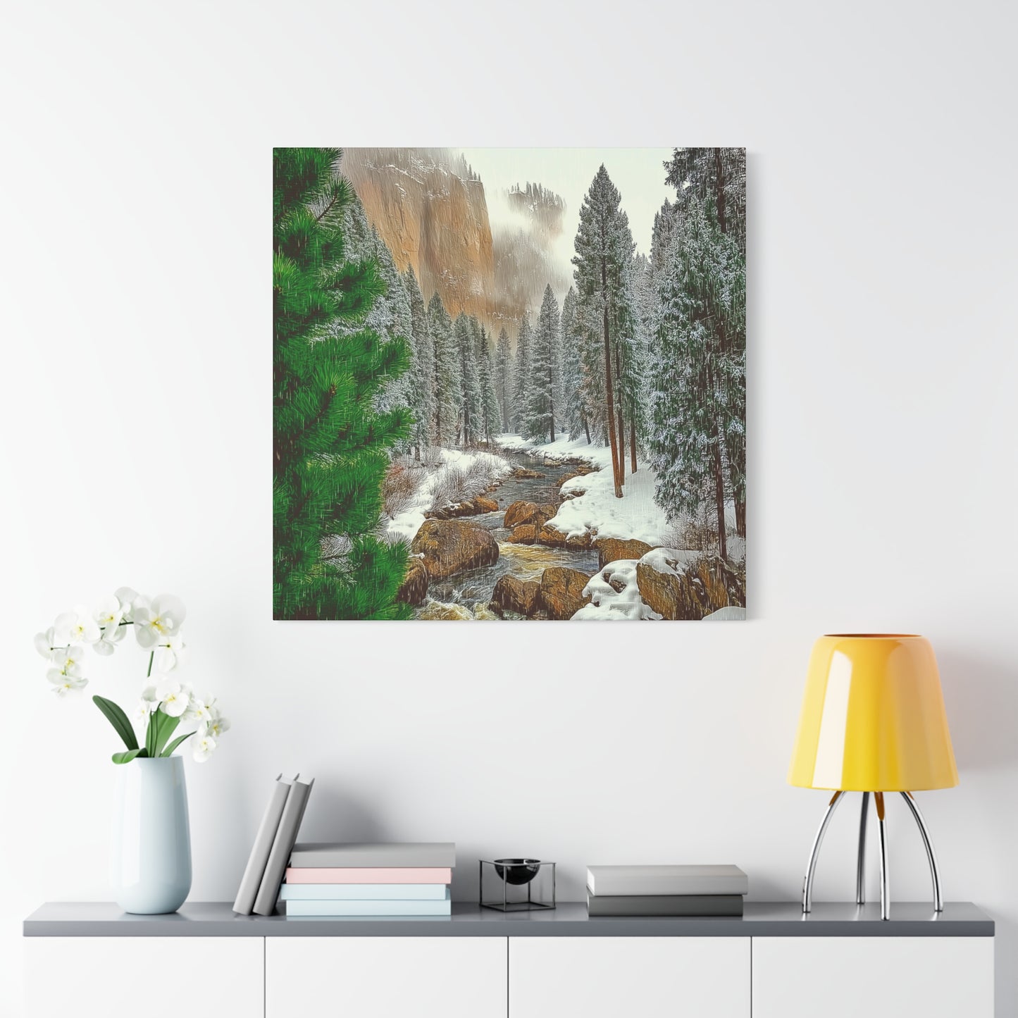 Rockies Winter Creek Nine