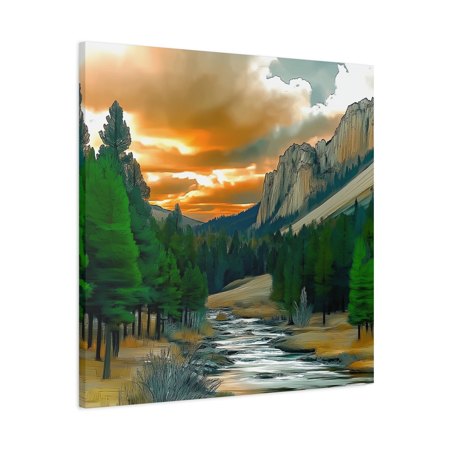 Rocky Mountain Bold Sky