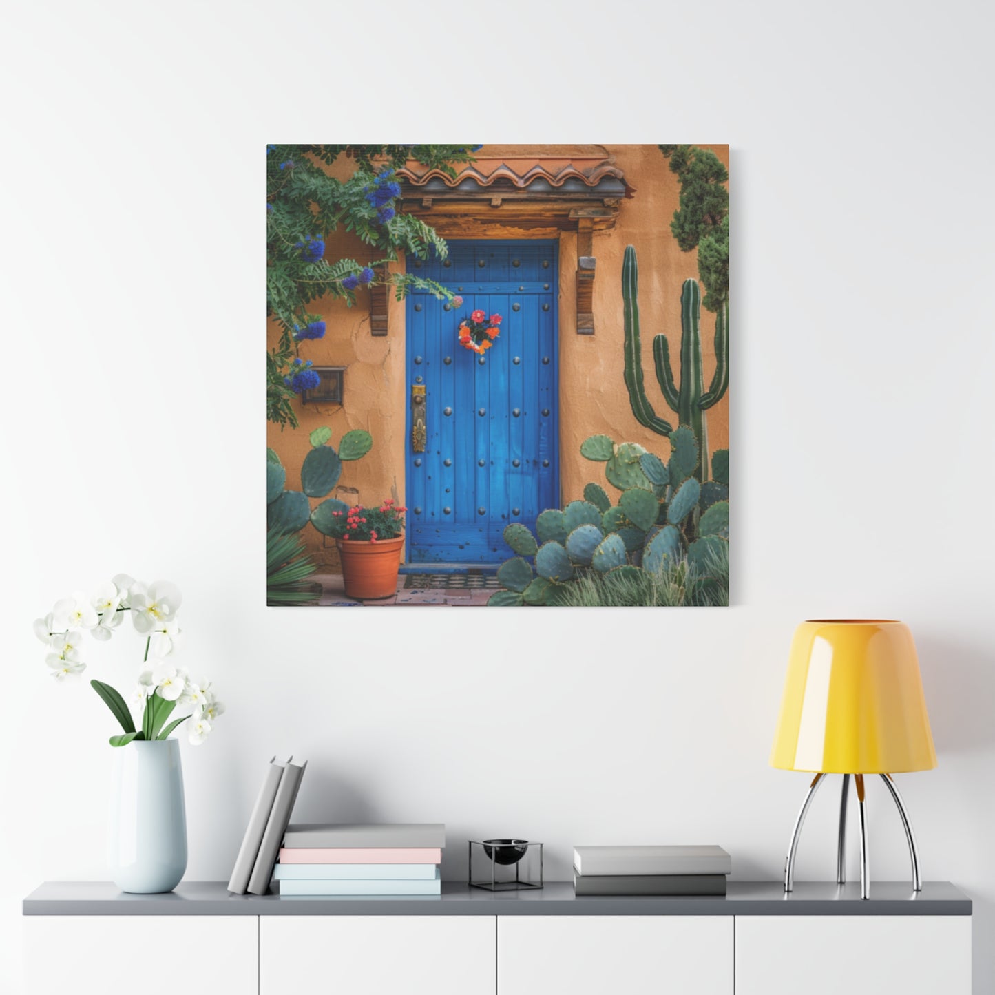 Santa Fe Door Blue