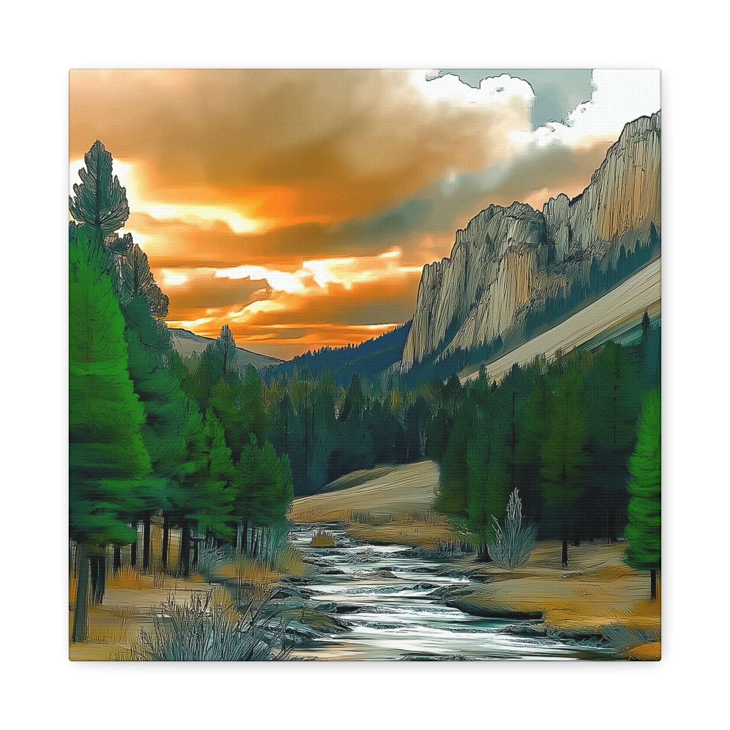 Rocky Mountain Bold Sky