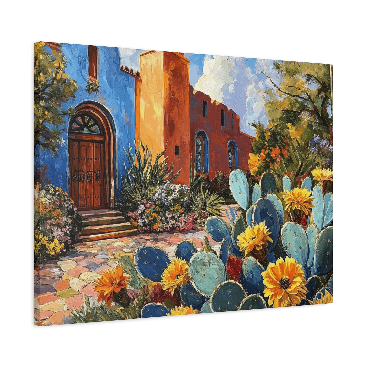 Vibrant Southwestern Village