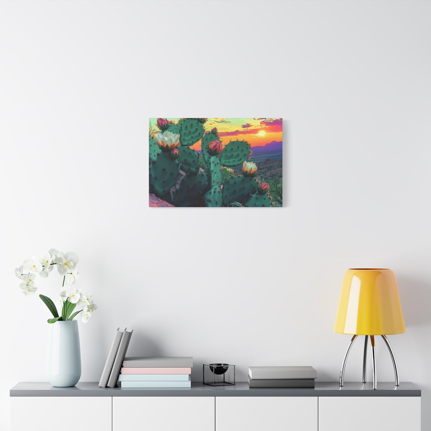 Prickly Pear Blooming Vista 3