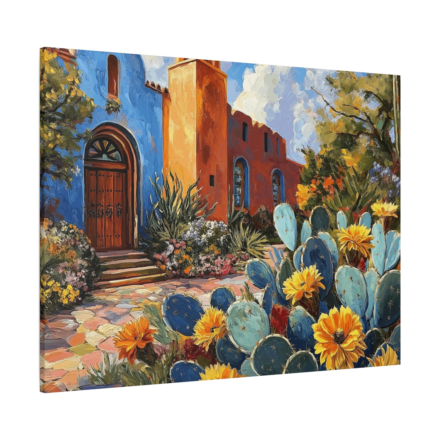 Vibrant Southwestern Village