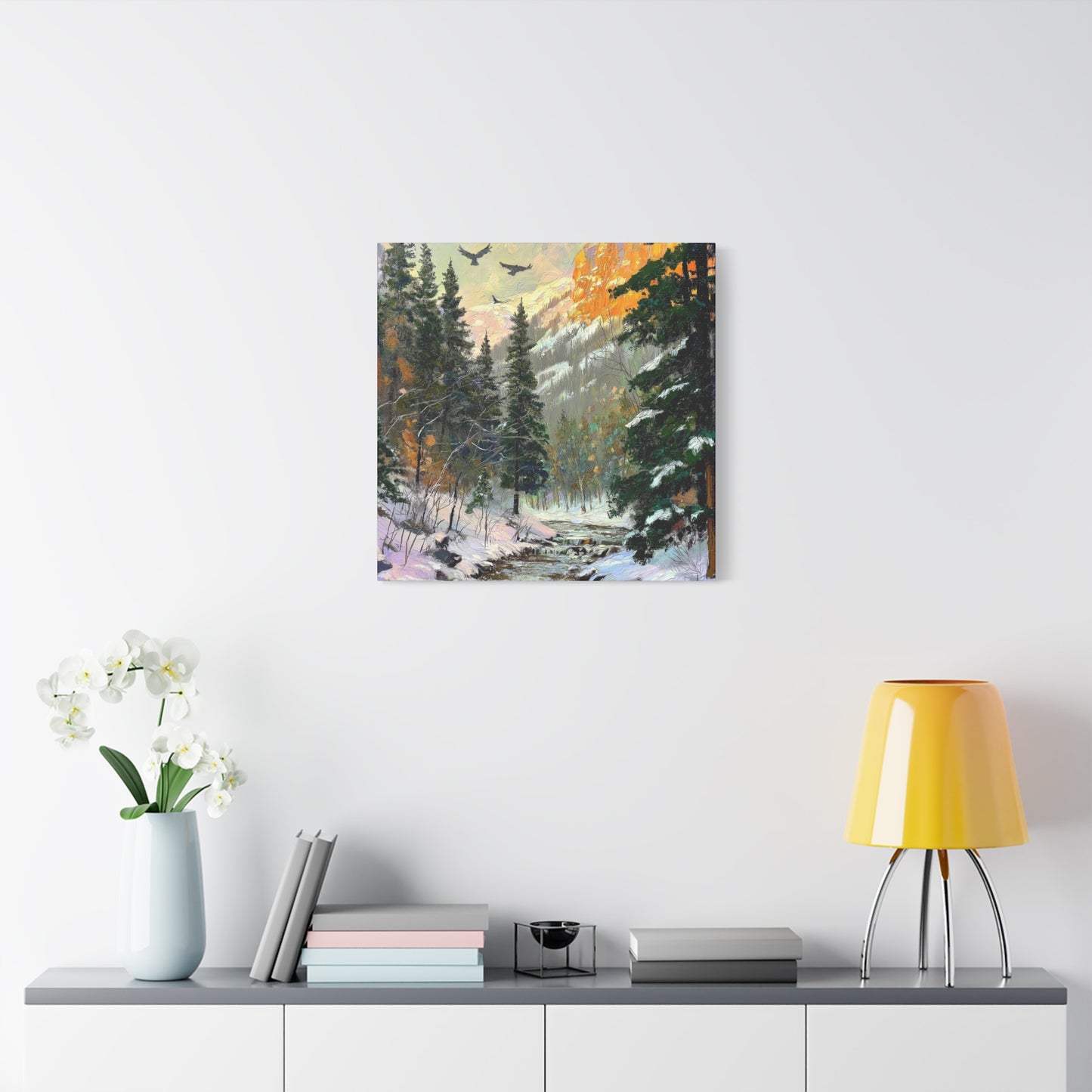 Rockies Winter Creek Seven