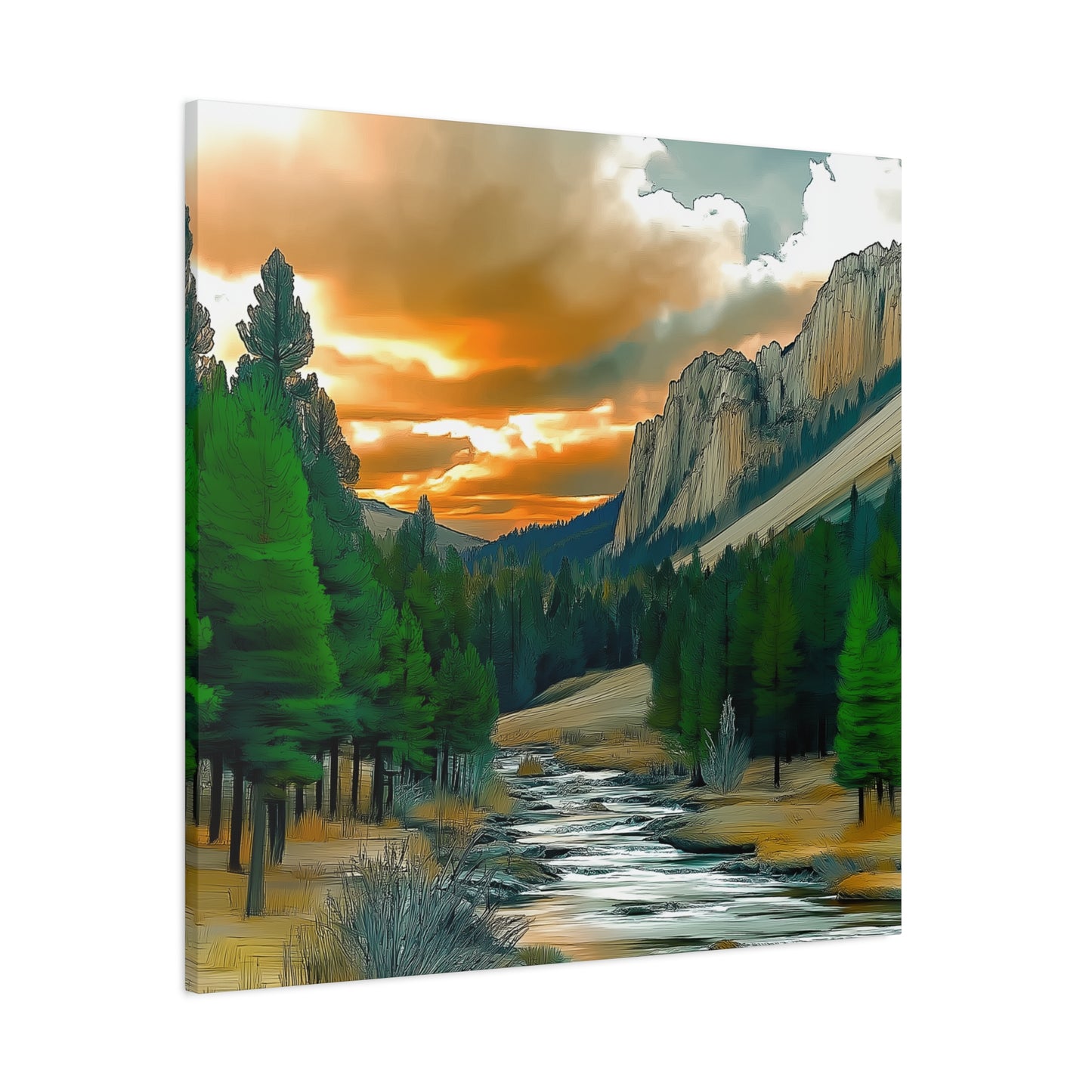 Rocky Mountain Bold Sky