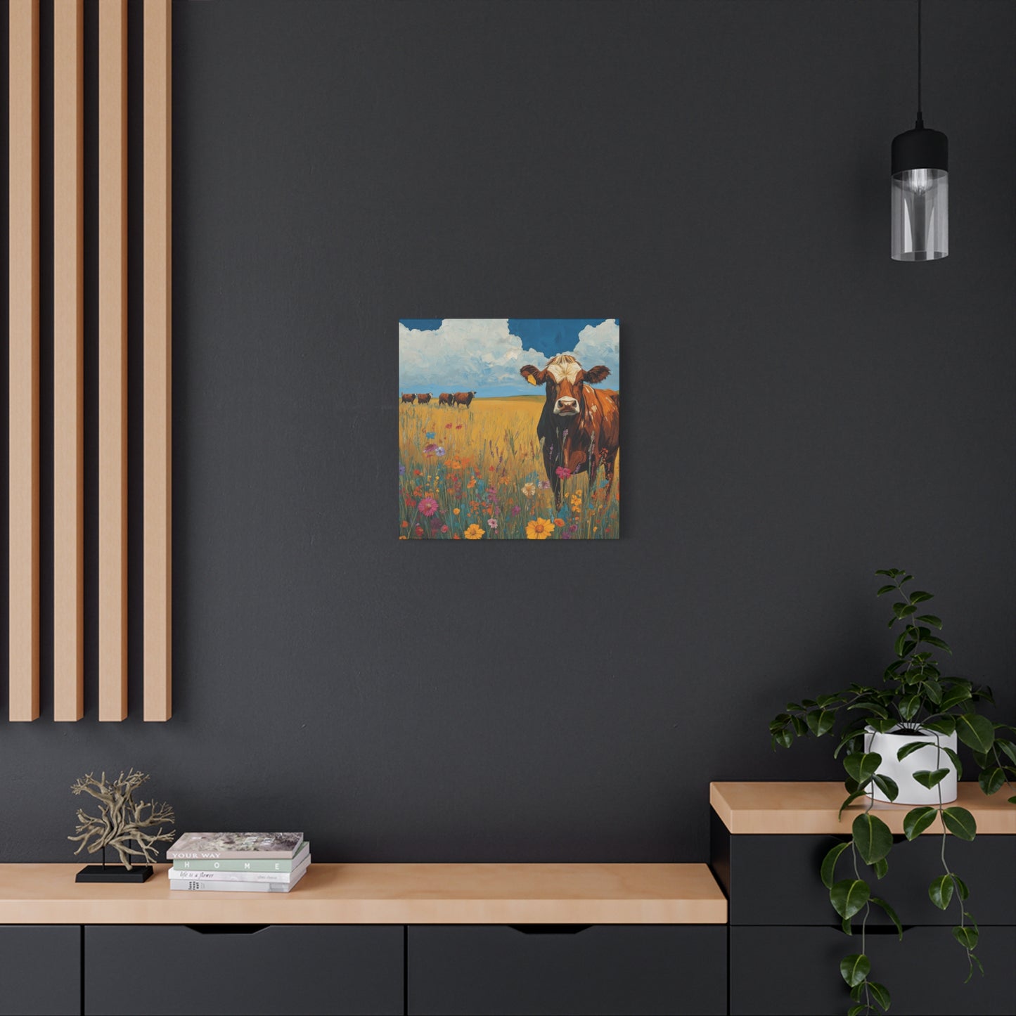 Rustic Cow