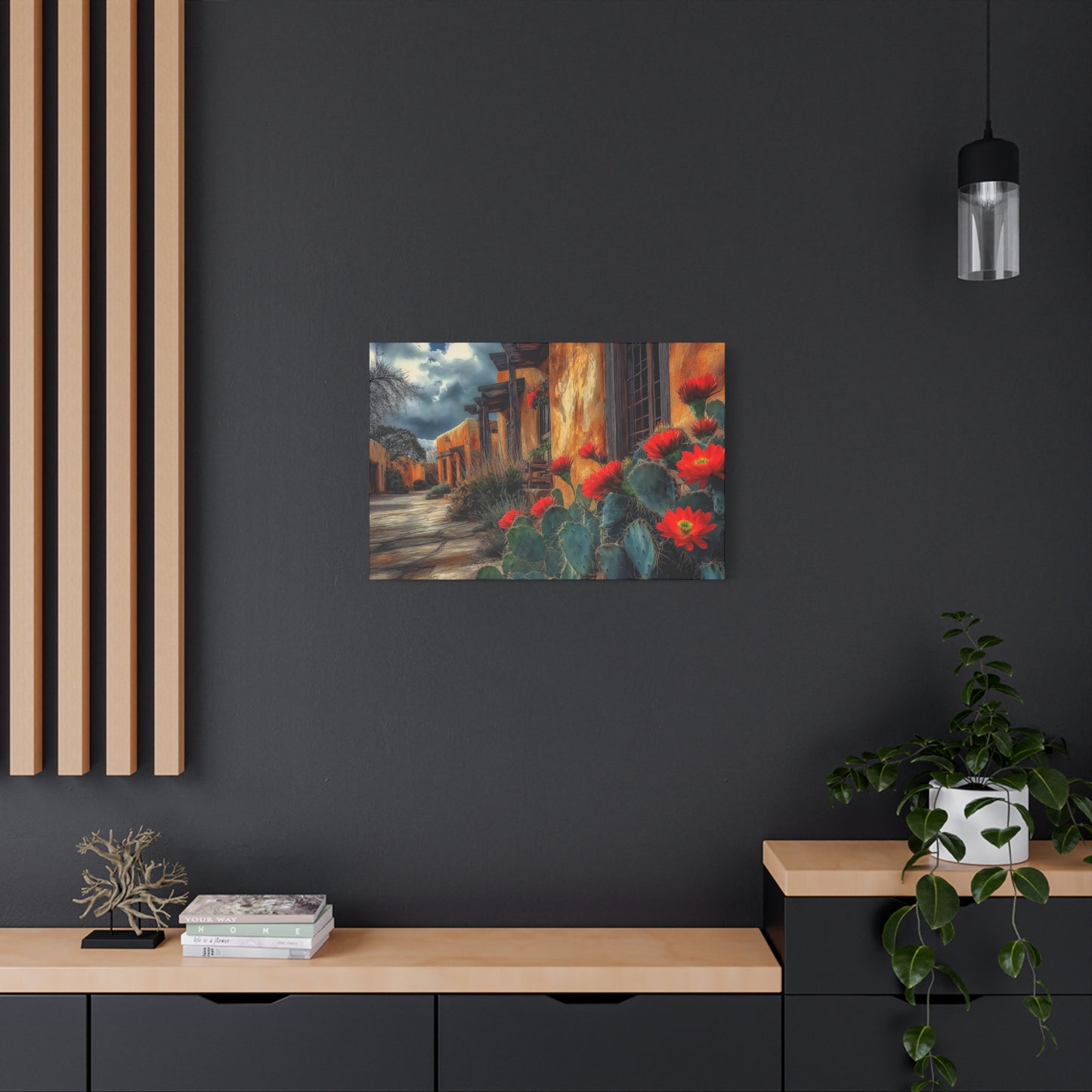 NM Adobe Red Flowers V1