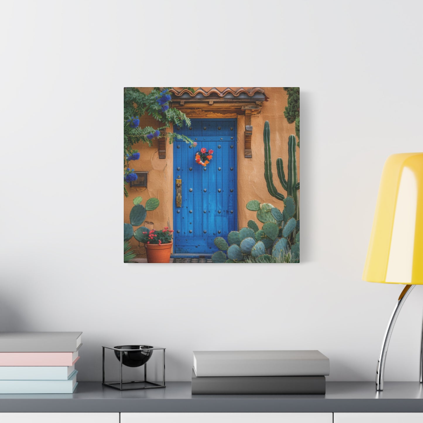 Santa Fe Door Blue