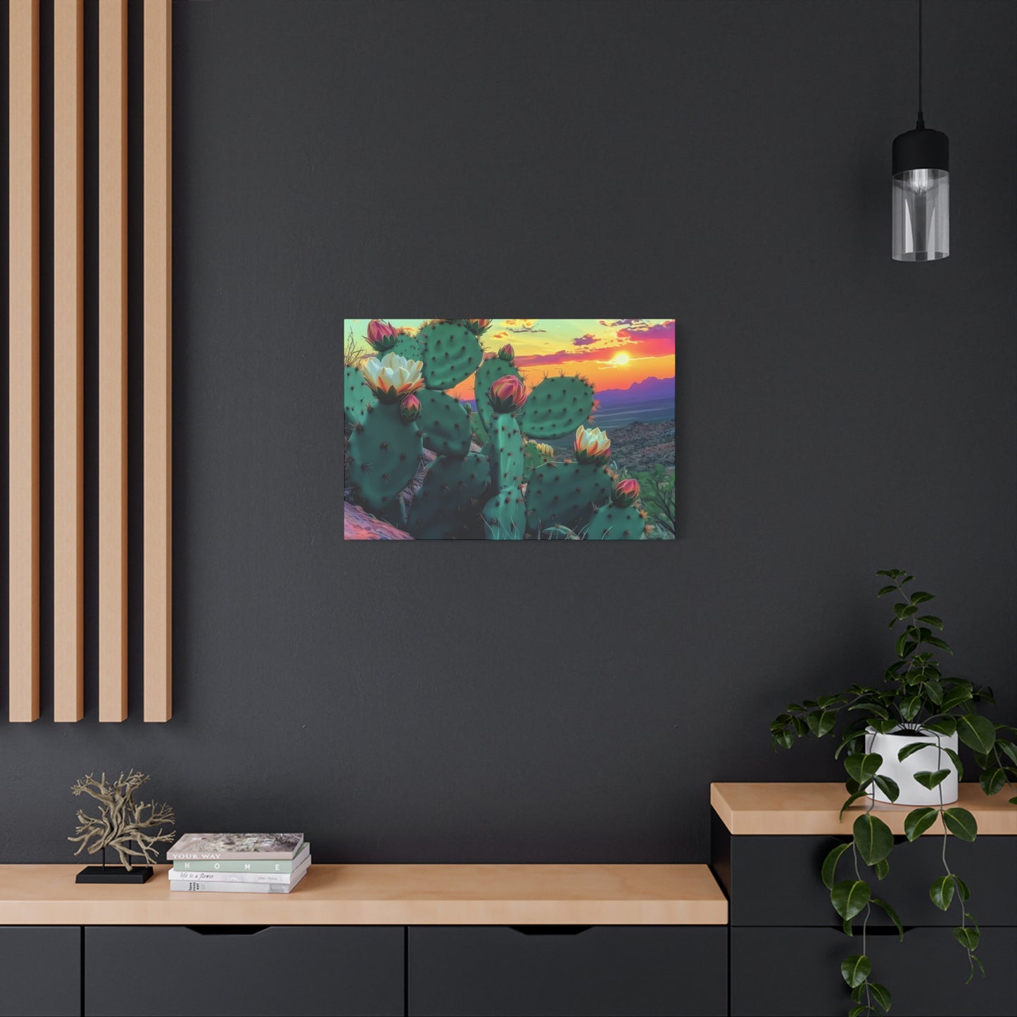 Prickly Pear Blooming Vista 3