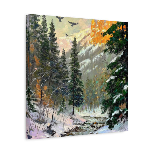 Rockies Winter Creek Seven